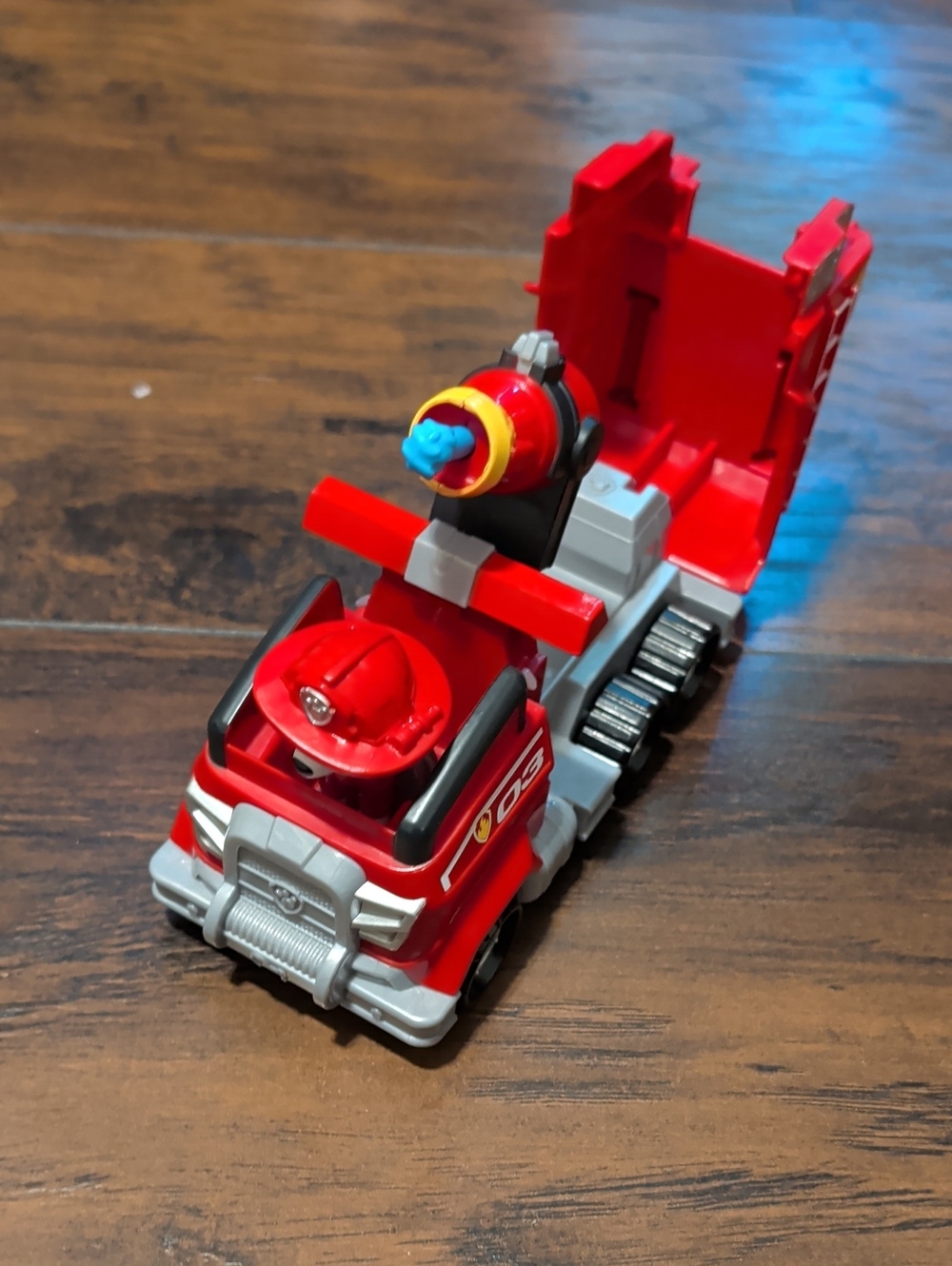 Paw Patrol Marshall Rescue Truck with Water Cannon Toy